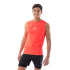 Camiseta de Trail Compressport Trail Racing Homem Vermelho