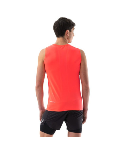 T-shirt de Trail Compressport Trail Racing Homme Rouge 2
