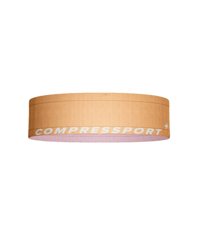 Ceinture de Trail Compressport Ceinture Libre Rose/Orange