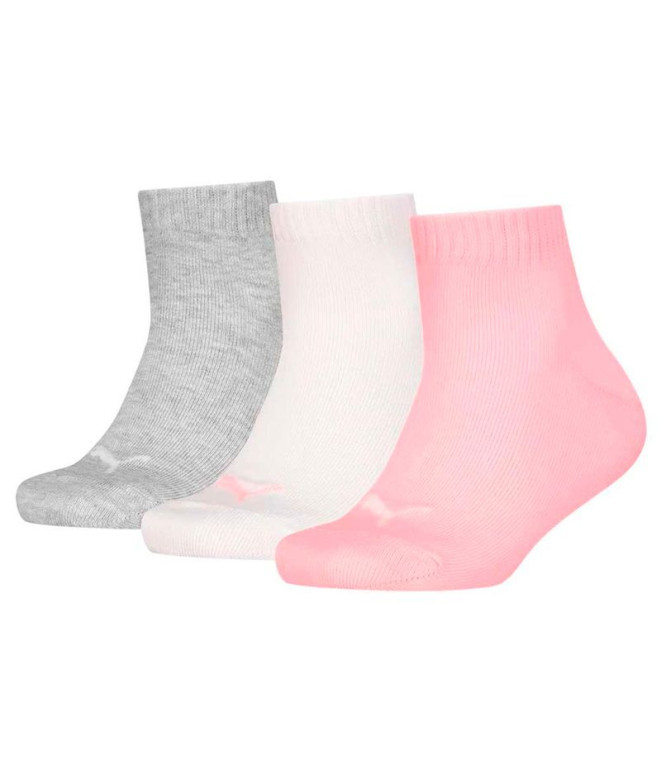 Chaussettes Puma 3P eau rose Enfant