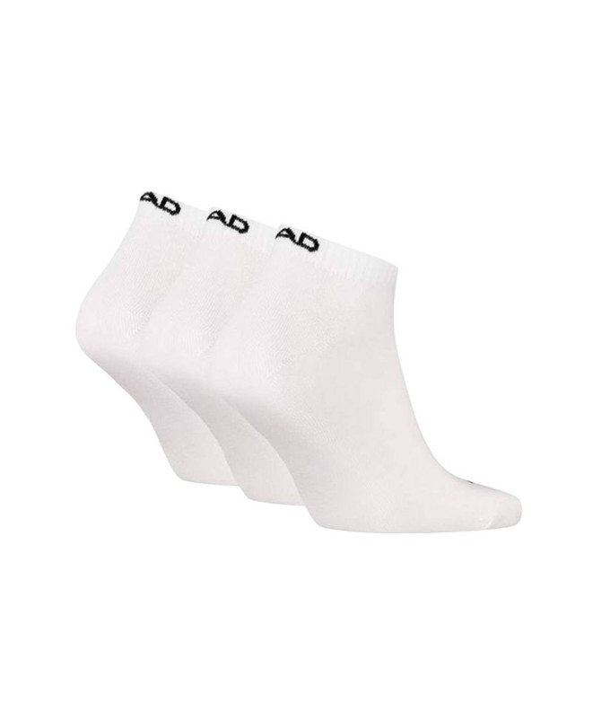 Meias Head Todos os Treinos Esportivos 3P brancos