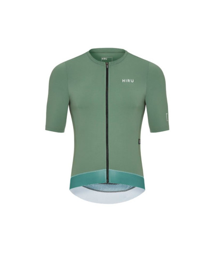 Jersey de Ciclismo Hyru Advanced Jersey Verde Homem