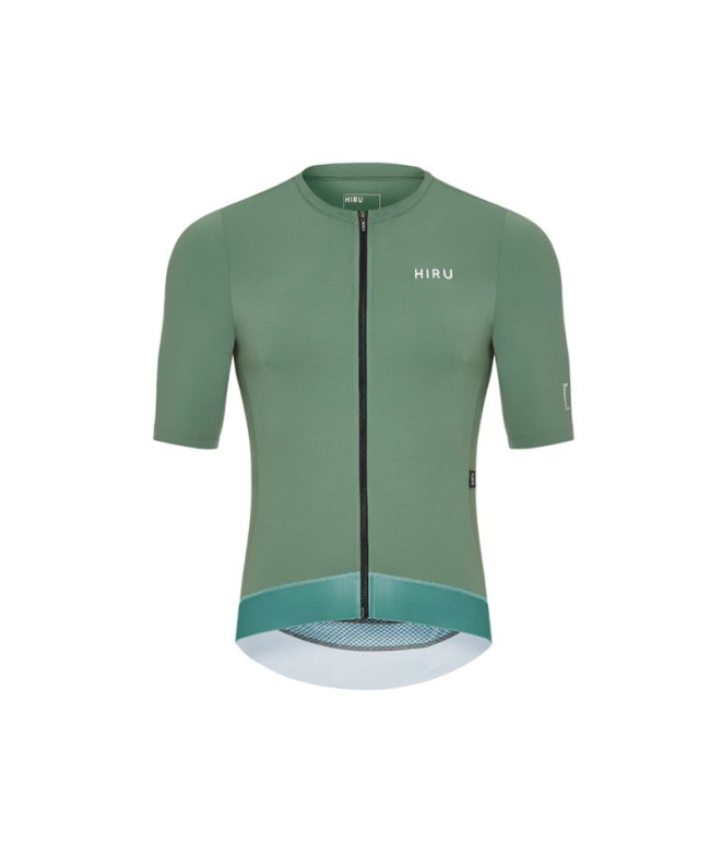 Jersey de Ciclismo Hyru Advanced Jersey Verde Hombre