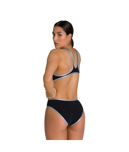 Maillot de bain de Natation Arena One Biglogo Femme Noir 2