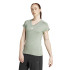 Camiseta de Fitness adidas We Min Mulher Verde/Branco