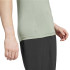 Camiseta de Fitness adidas We Min Mulher Verde/Branco