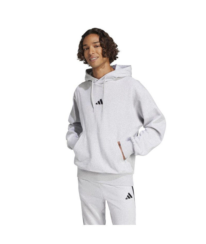 Sweat adidas Feelcozy Hd Homme Gris/Noir