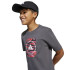 Camiseta adidas Camo Box Menino Cinza