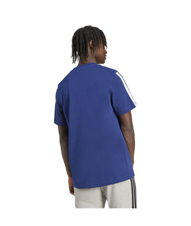 T-shirt adidas 3 Bandes Sj Homme Bleu Foncé