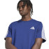 Camiseta adidas 3 Bandas Sj Homem Azul Escuro