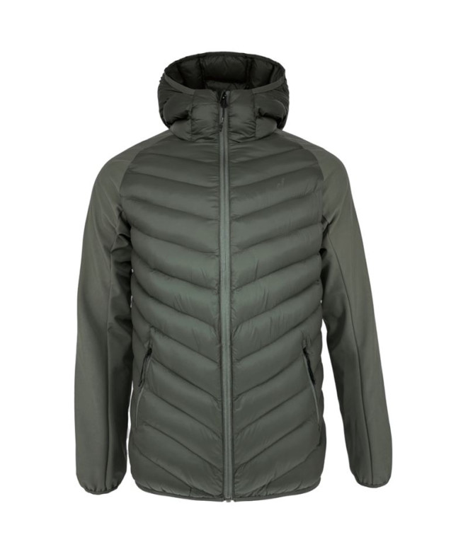 Veste De Montagne Joluvi Hibrida Corno Vert Chasse Vert Chasse