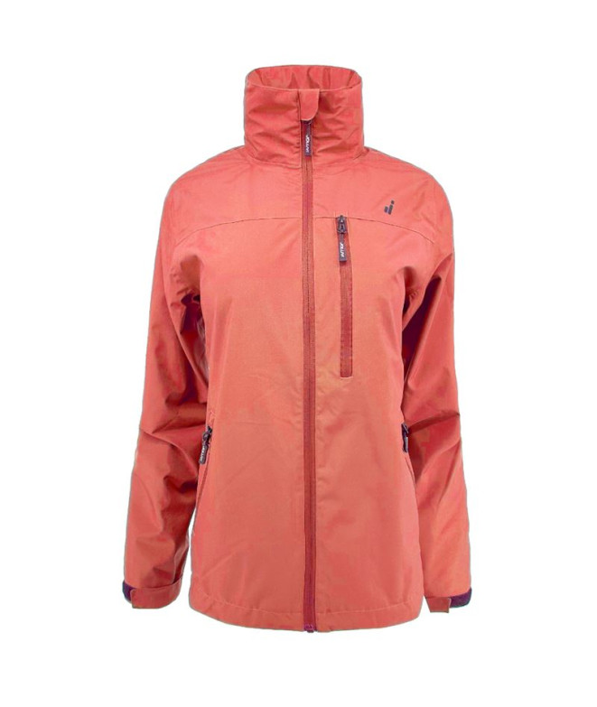 Anorak de montanha Joluvi Fiord Summer W Mulher Coral