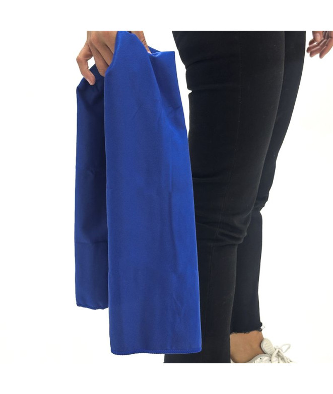 Serviette Secaneta 90X40 Cm Microfibra Bleu