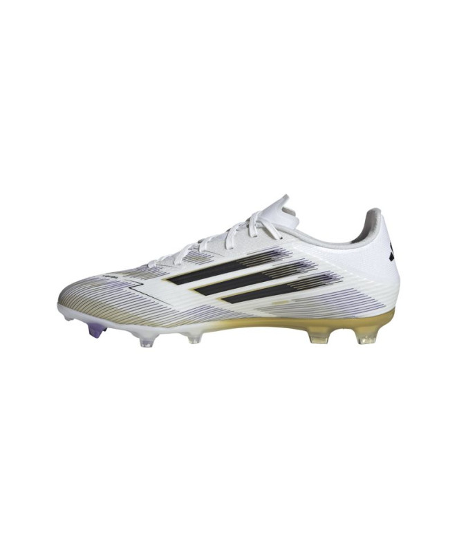 Botas de fútbol adidas F50 League Fg/Mg Blanco/Oro