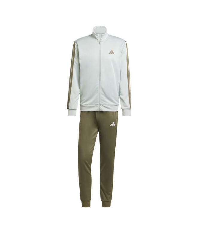 Chandal adidas 3 Bandas French Terry Tt Ts Hombre Plata