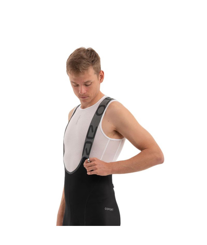 Culotte de Cyclisme Gsport Aero Node Homme Noir