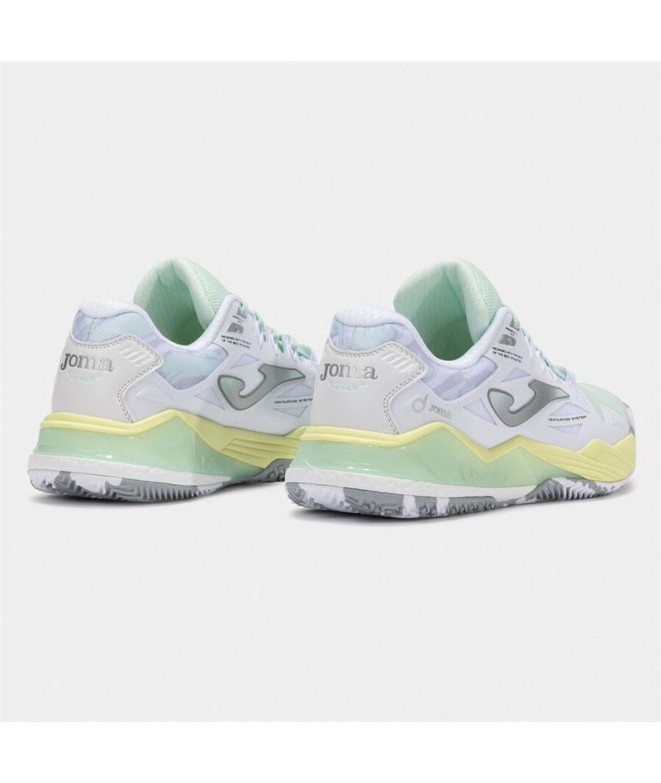 Sapatilhas de pádel Joma Spin 2502 Branco Mulher