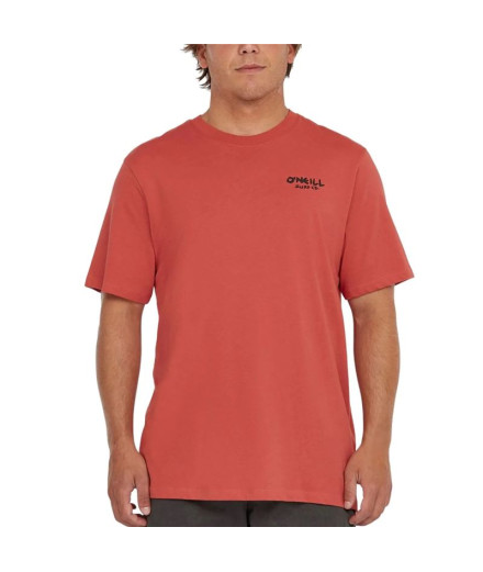 T-shirt O'Neill T-shirt Global Homme Rouge