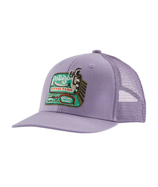 Gorra Patagonia Trucker Heat Infantil Purpura