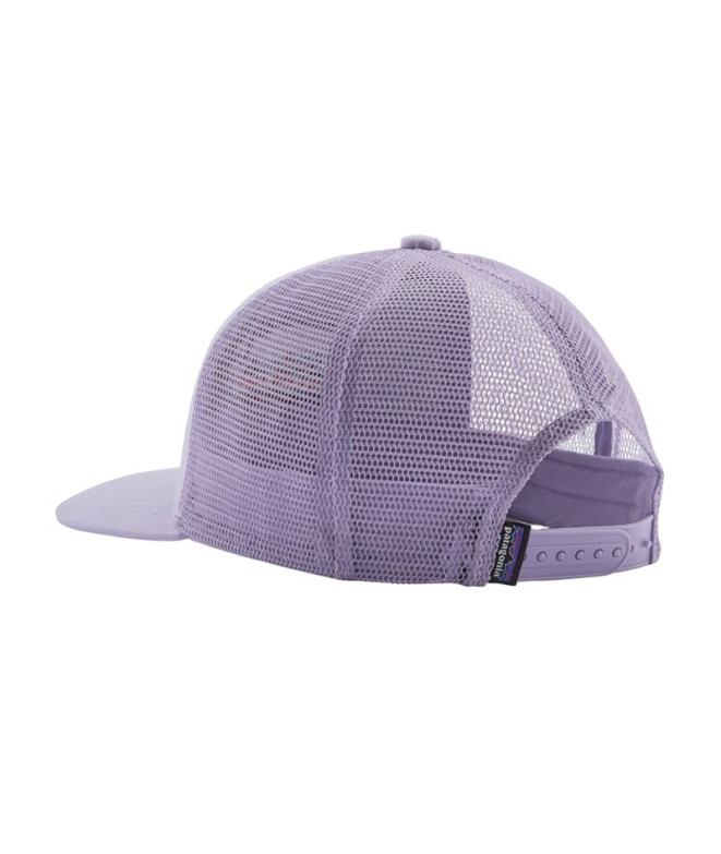 Boné Patagonia Trucker Heat Infantil Roxa