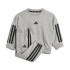 Pantalones adidas I 3Bandas French Terry Jog 240 Bebés Gris/Rosa