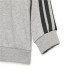 Calça adidas I 3Bandas French Terry Jog 240 Bebês Cinza/Rosa