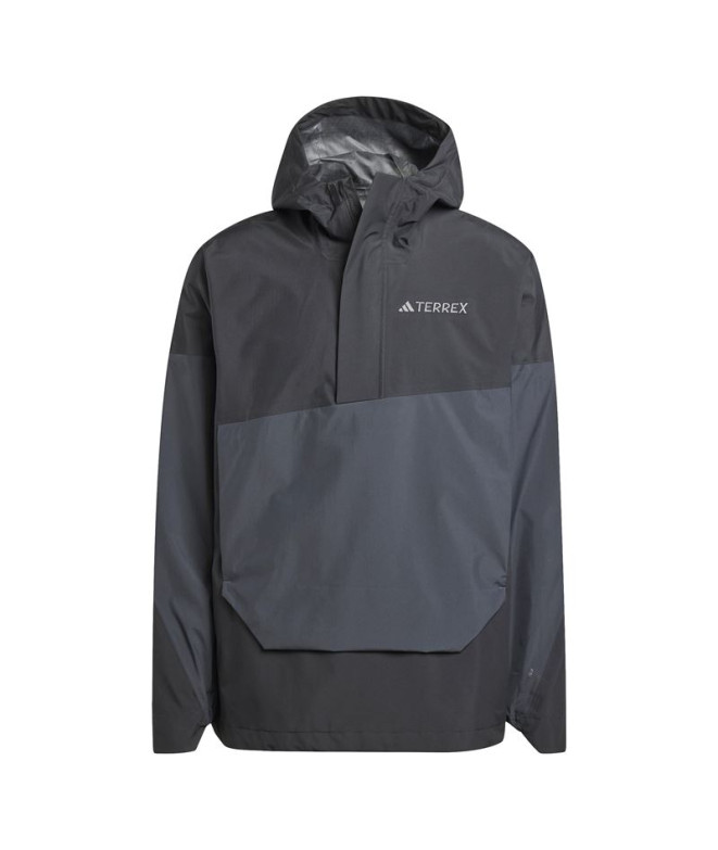 Chaqueta de Montaña adidas Xpl 2.5L Anorak Hombre Negro/Carbon