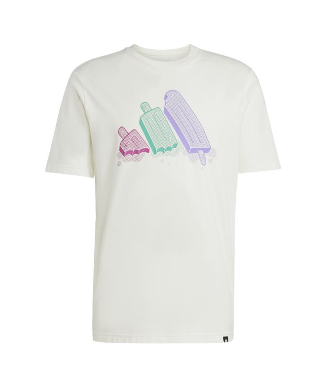 Camiseta adidas Ice Hombre Blanco