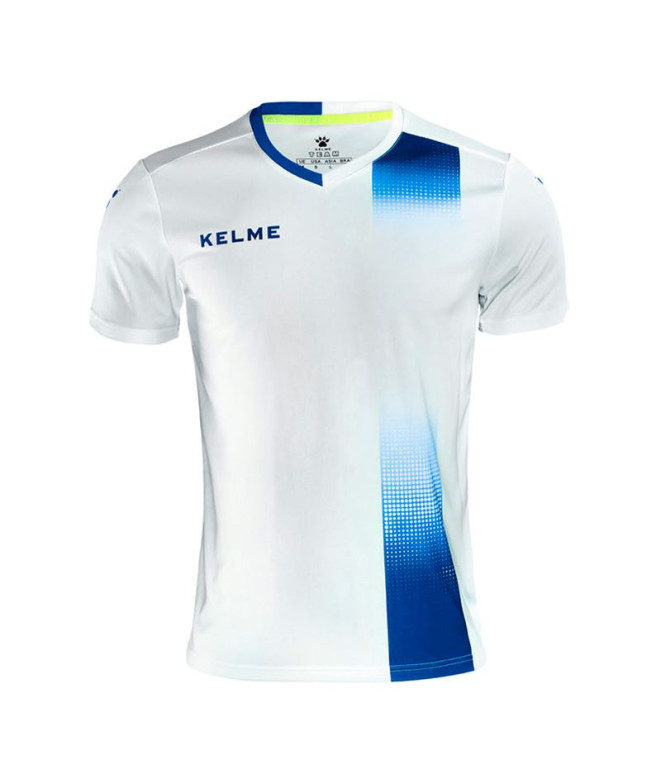 Camiseta de Fútbol Kelme Alicante Hombre Blanco y Royal