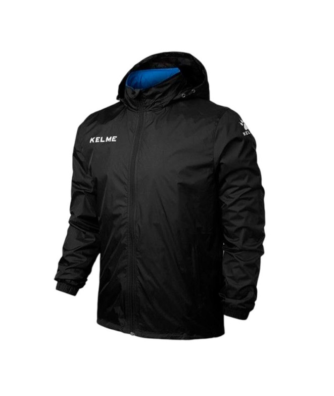 Chubasquero de Fútbol Kelme Rain Street Hombre Negro