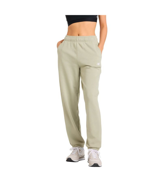 Pantalón New Balance Sport Essentials French Terry Mujer Ovn