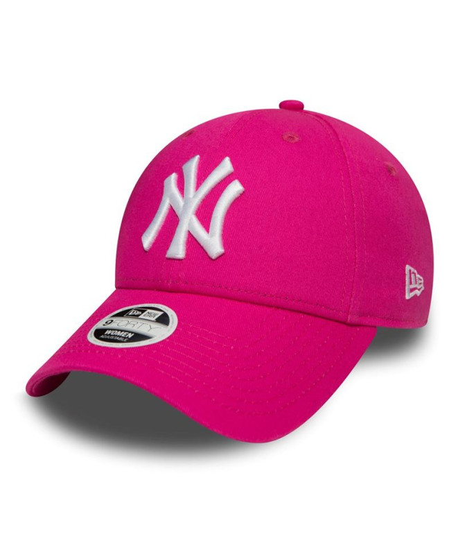 Boné New Era New York Yankees Essential Pink 9FORTY Mulher