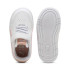 Chaussures Puma Court Lally Ac+ Inf Fille Blanc/Rose