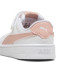 Chaussures Puma Court Lally Ac+ Inf Fille Blanc/Rose