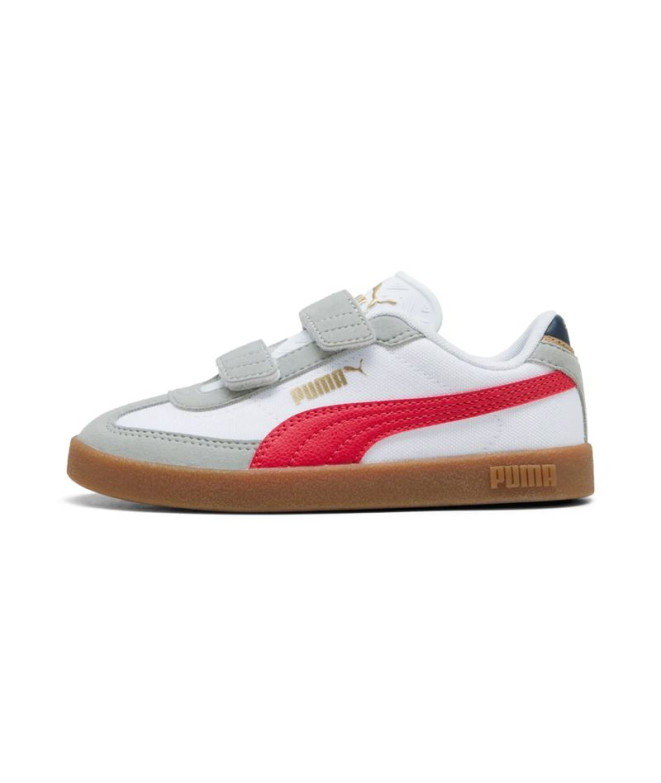 Zapatillas Puma Club Ii Era Cv Infantil Blanco