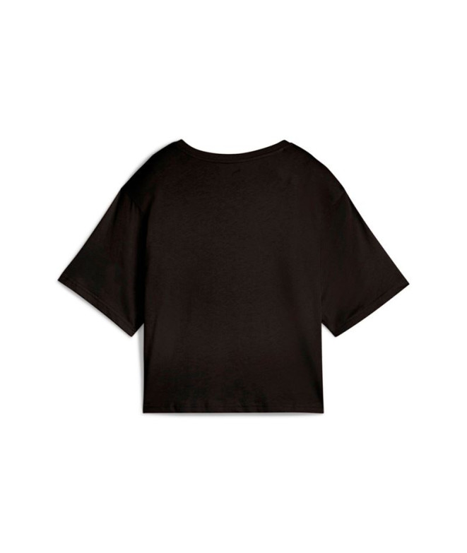 T-shirt Puma Essentials Cropped No. 1 Lo, Noir,...