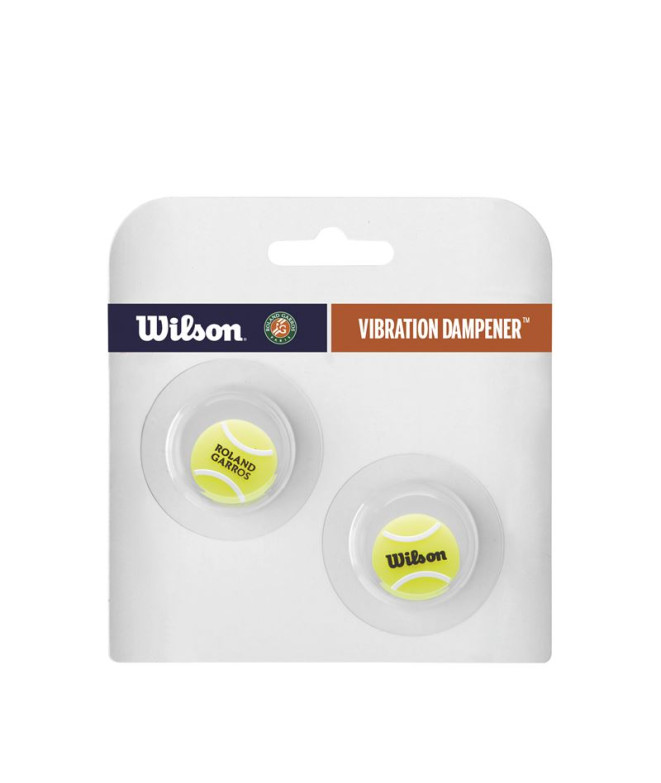Antivibrateur de Tennis Wilson Rg Tennis Ball Dampener Jaune/Noir/Blanc