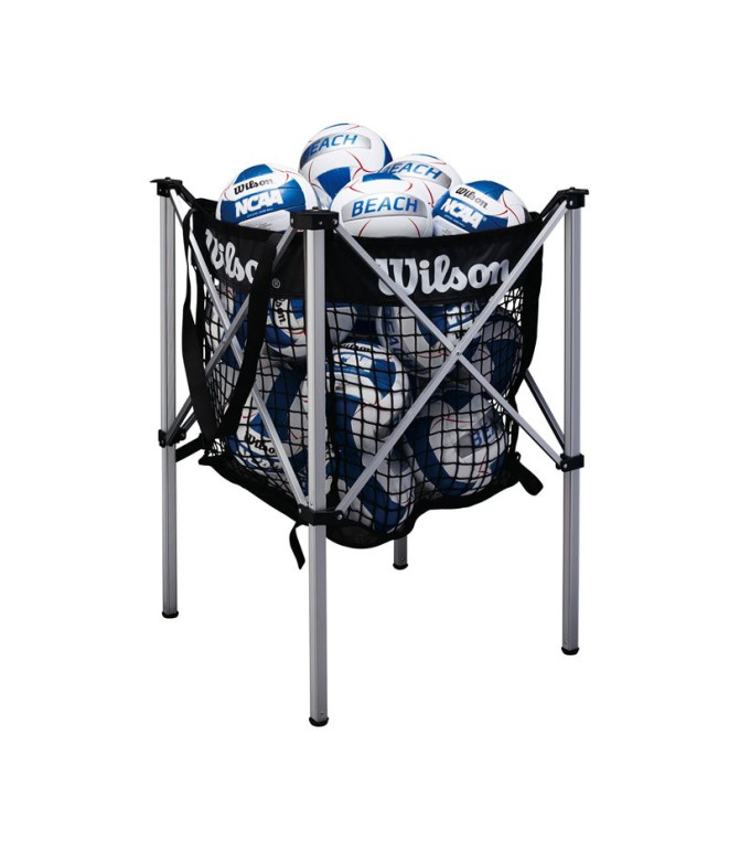 Bolsa de Voleibol Wilson Beach Stand Up Vb Cart Preto