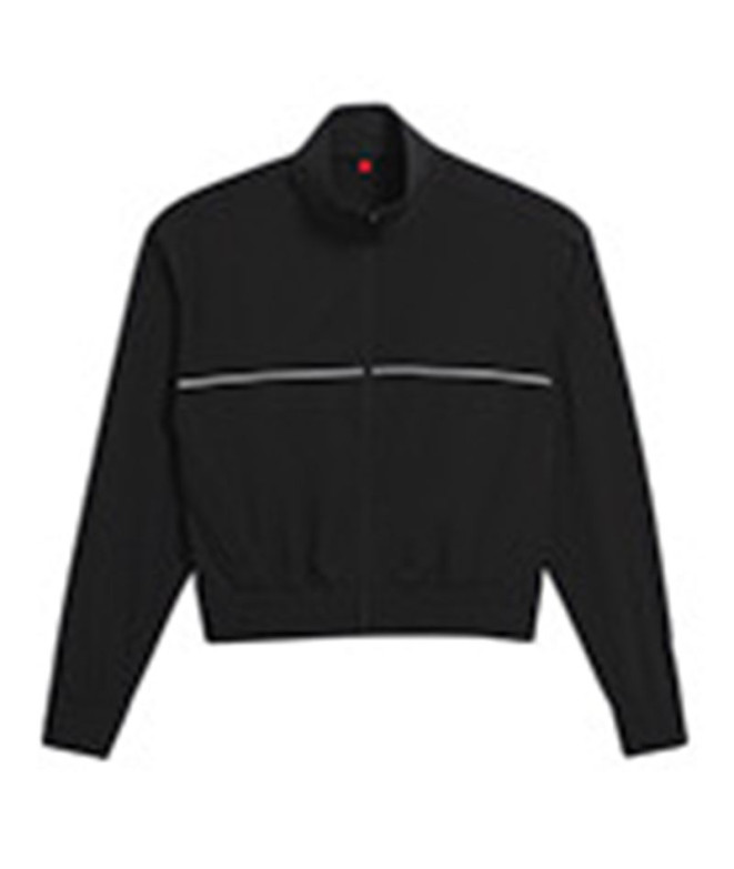 Veste de Pádel Wilson Team Warm-Up Femme Noir
