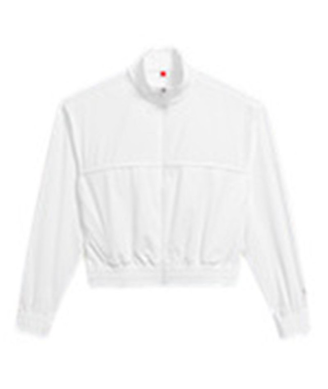 Veste de Pádel Wilson Team Warm-Up Femme Blanc