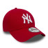 Boné New Era New York Yankees Essential 9FORTY Vermelho