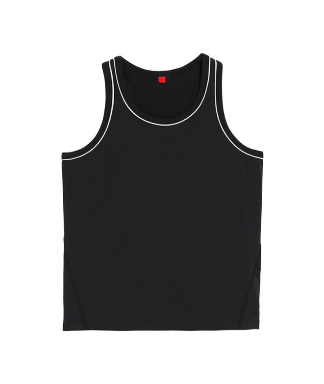 Camiseta de Pádel Wilson Yg Youth Team Tank Preto Infantil