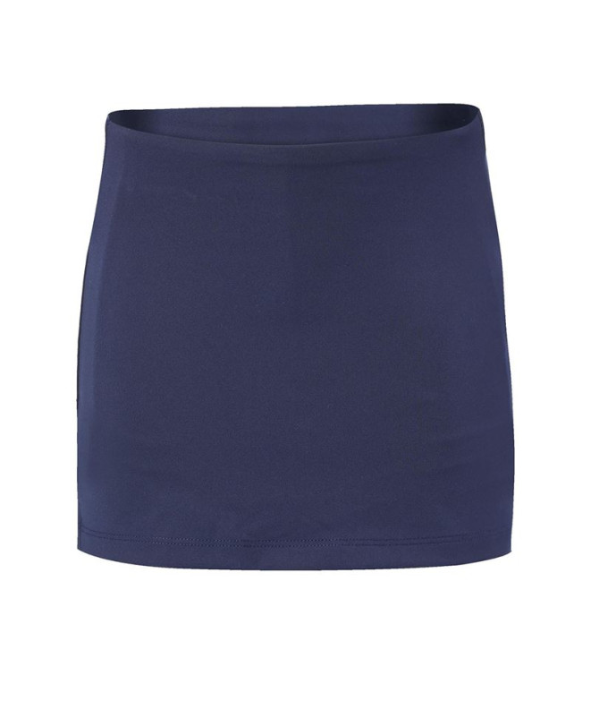 Falda de Pádel Wilson Yg Youth Team Flat Front Nav Infantil