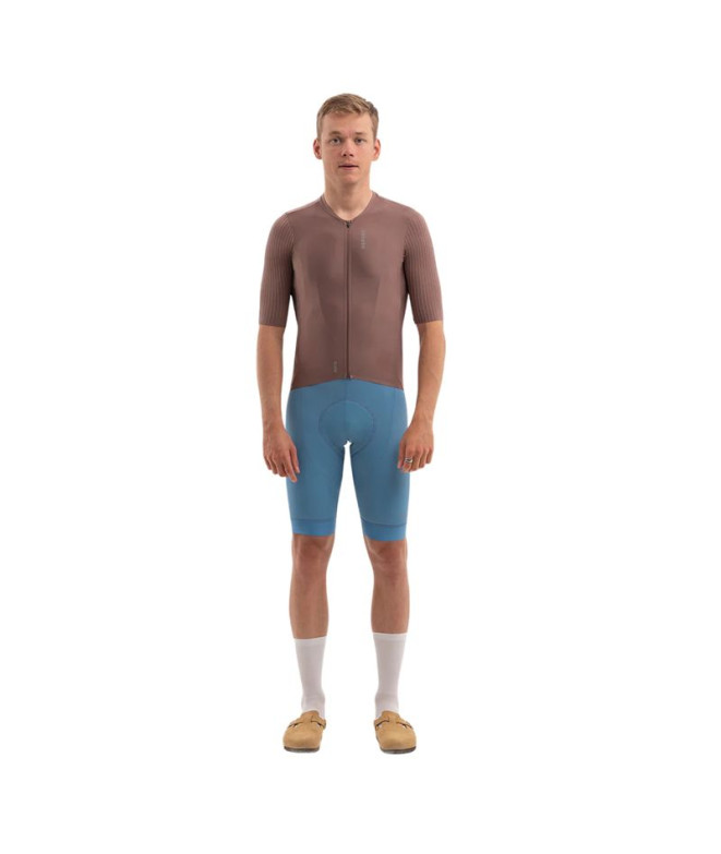 Maillot de Cyclisme Gsport Aero Atom Homme Marron