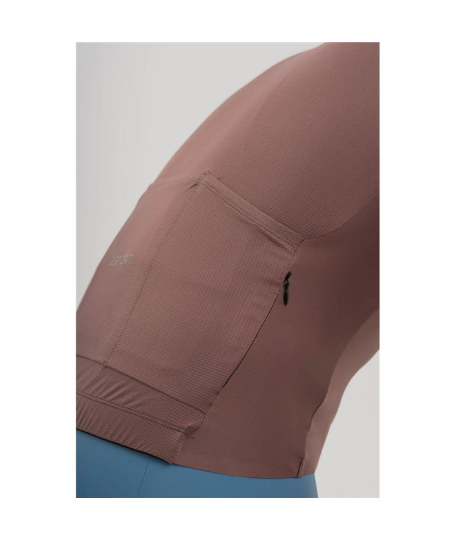 Maillot de Cyclisme Gsport Aero Atom Homme Marrón