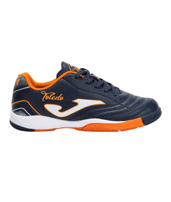 Chaussures de futsal Joma Toledo 2503 Bleu Marine Intérieur