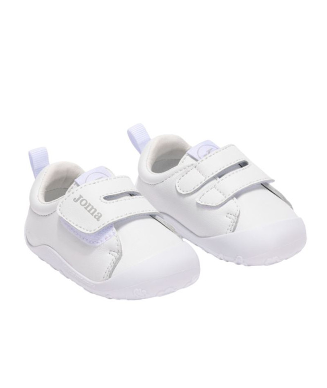 Sapatilhas Joma Teddy Baby 2502 Branco Bebês
