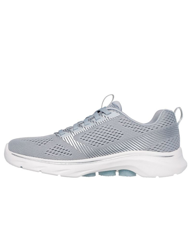 Sapatilhas Skechers Go Walk 7 - Hailey Cinza