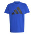 Camiseta adidas Bl 160 Infantil Azul/Preto