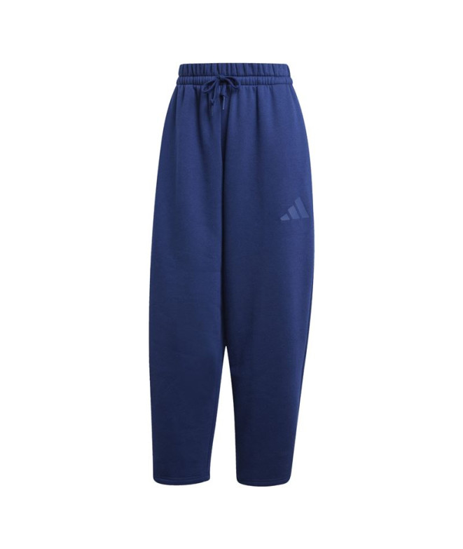 Pantalons adidas Sl+ Fl Bar Femme Bleu Foncé